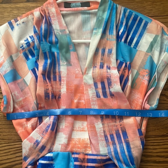 EVA FRANCO Pastel Print Midi Dress - Picture 6 of 8